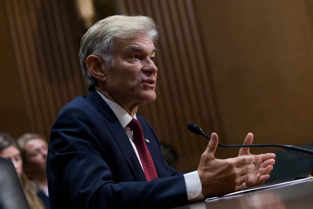 Dr. Mehmet Oz testified before the Senate Finance Committee on March 14, 2024