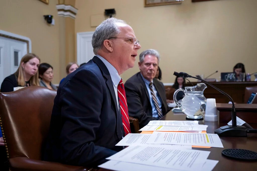 Rep. Brett Guthrie, R-Ky., current chairman of the House Energy and Commerce Committee, at the Capitol in Washington, Monday, Feb. 6, 2023.