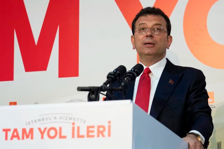Turkish opposition leader arrested ahead of candidacy, has college diploma revoked