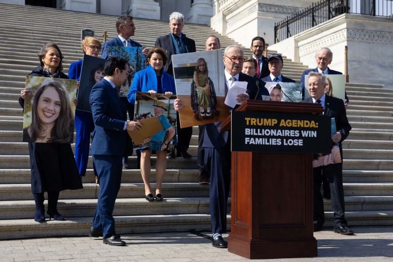 Senate Democrats focus on DOGE cuts in early rebuttal to Trump joint address