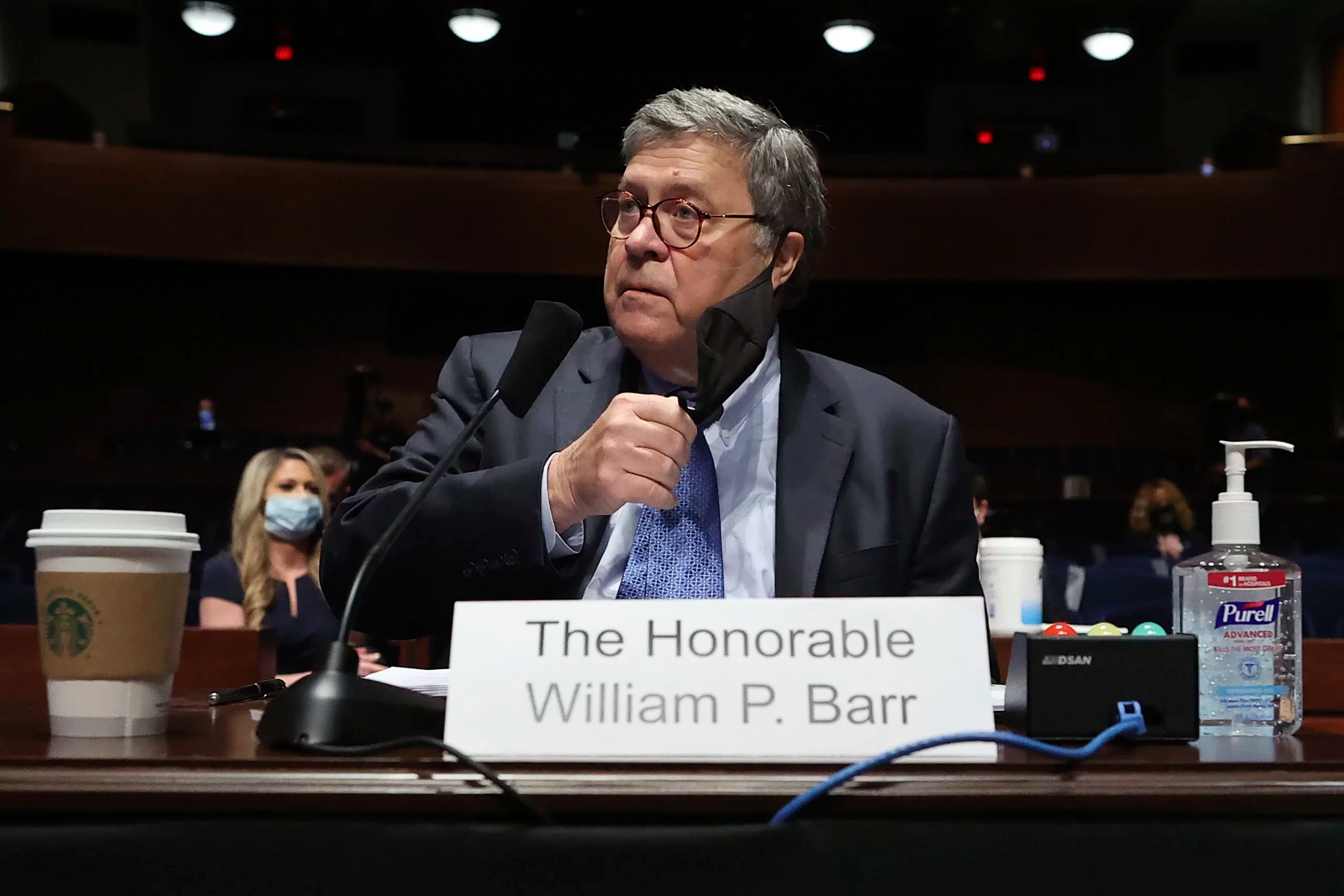 Bill Barr spotlights ‘fundamental problem’ in legal feud over Trump deportations