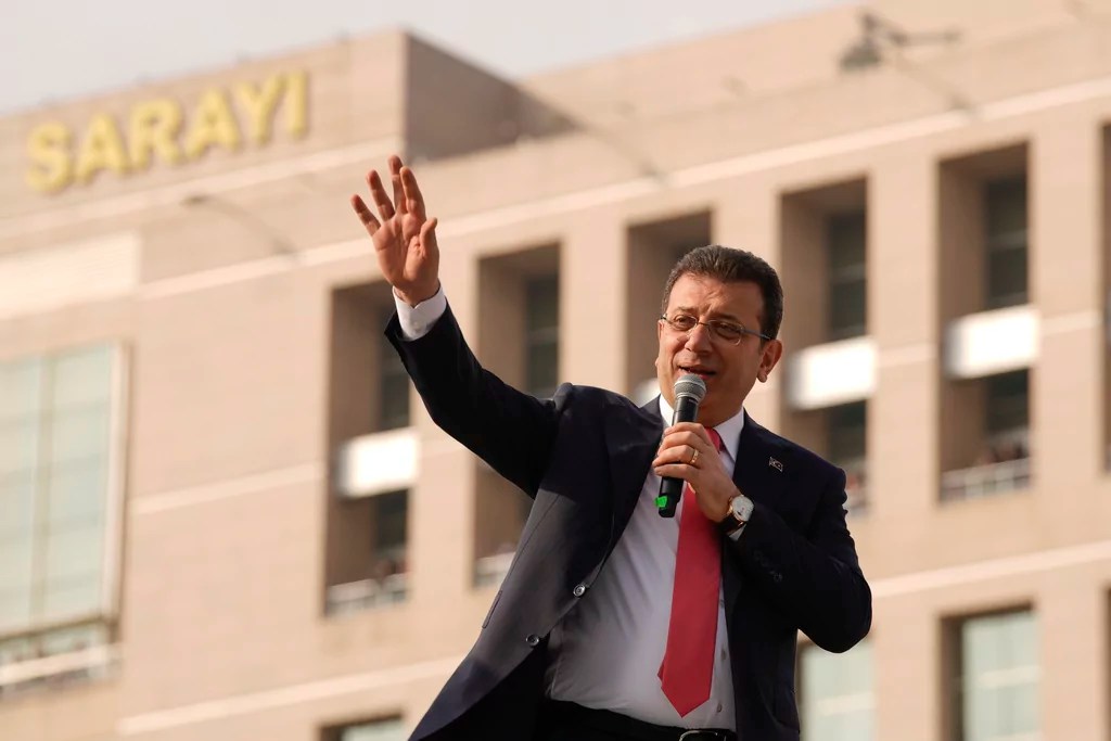 Turkish court orders key Erdogan rival jailed pending trial on corruption charges