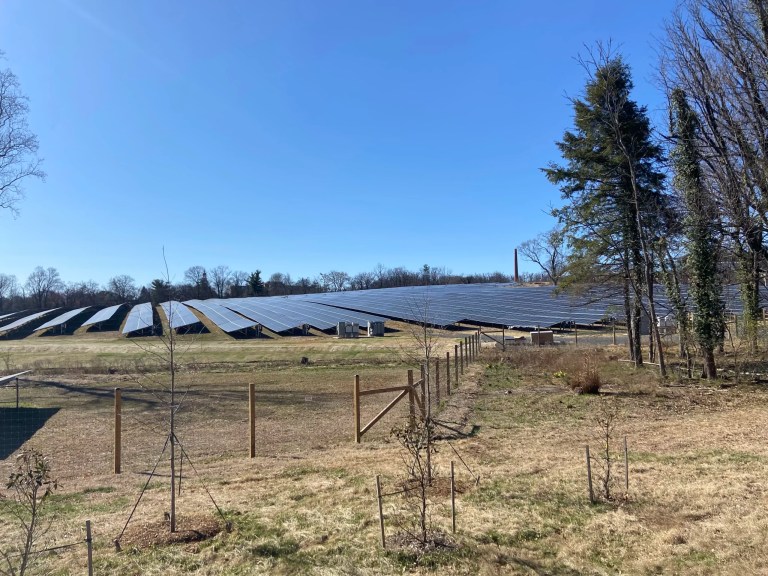 More parking or more energy? Catholic University built a 40-acre solar farm in DC