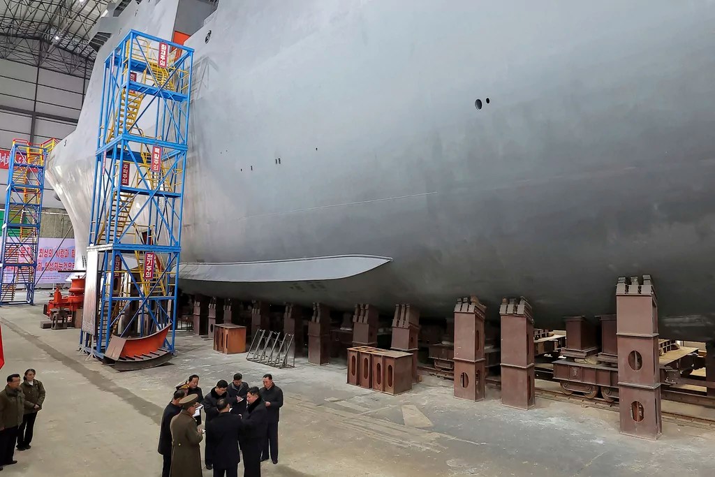 North Korea announces it is building a nuclear submarine