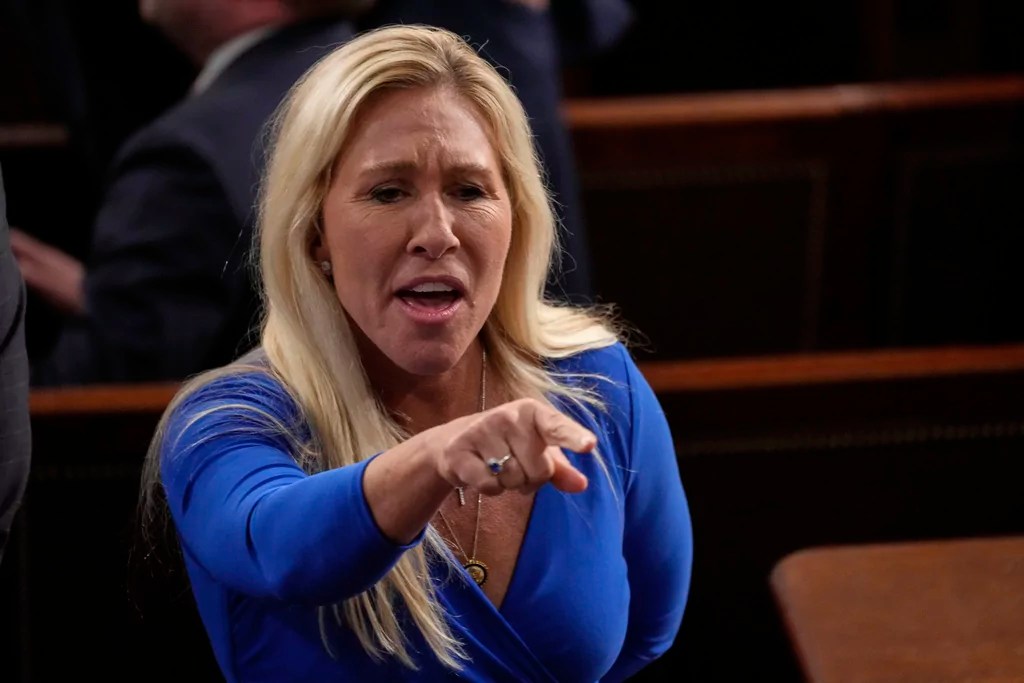 MTG dismisses Trump calling her a traitor: ‘Let me tell you what a traitor is’