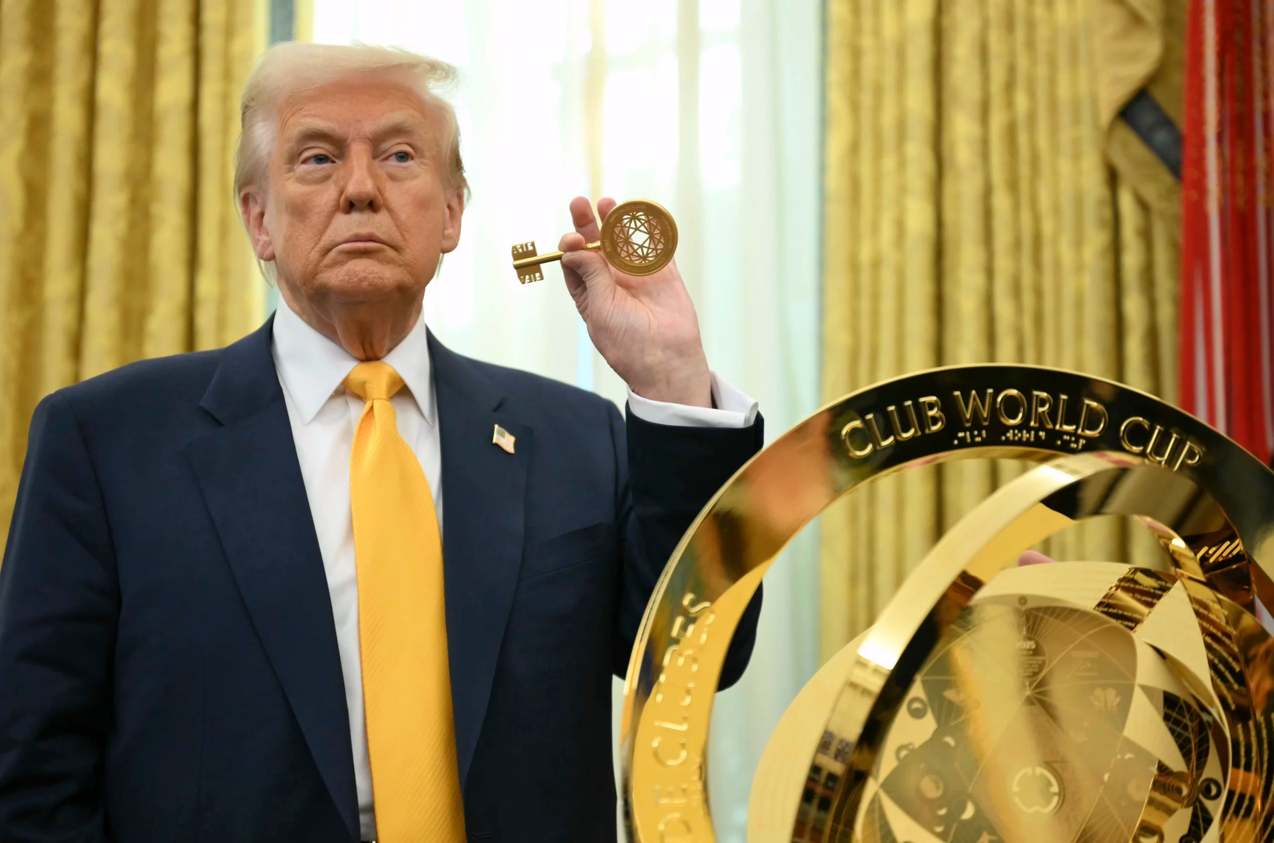 Trump White House showcases fully decorated Oval Office with new portraits