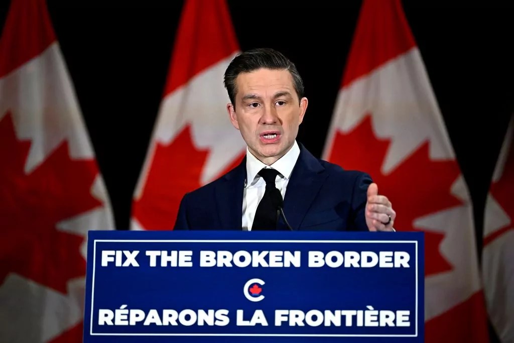 Canada’s Conservative leader paints Mark Carney as a Trudeau devotee