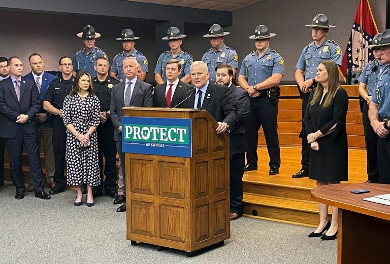 Arkansas AG Griffin ups fight ‘to defeat Soros prosecutors’