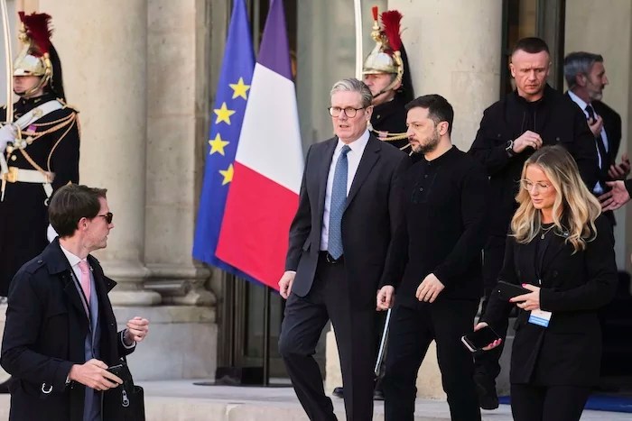 European leaders backing Ukraine say now’s not the time to lift Russian sanctions