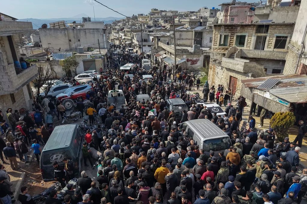 Hundreds killed in Syria as violence threatens new regime’s hopes to ease tensions with US