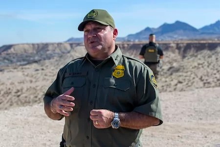 Border Patrol Chief Michael Banks.