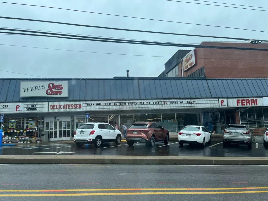 Ferri’s, an independent grocer in Westmoreland County, Pennsylvania, closed last May.