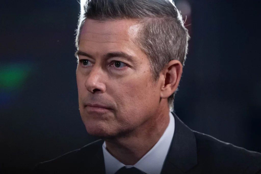 Transportation Secretary Sean Duffy sits for an exclusive interview with The Washington Examiner (Graeme Jennings/Washington Examiner)