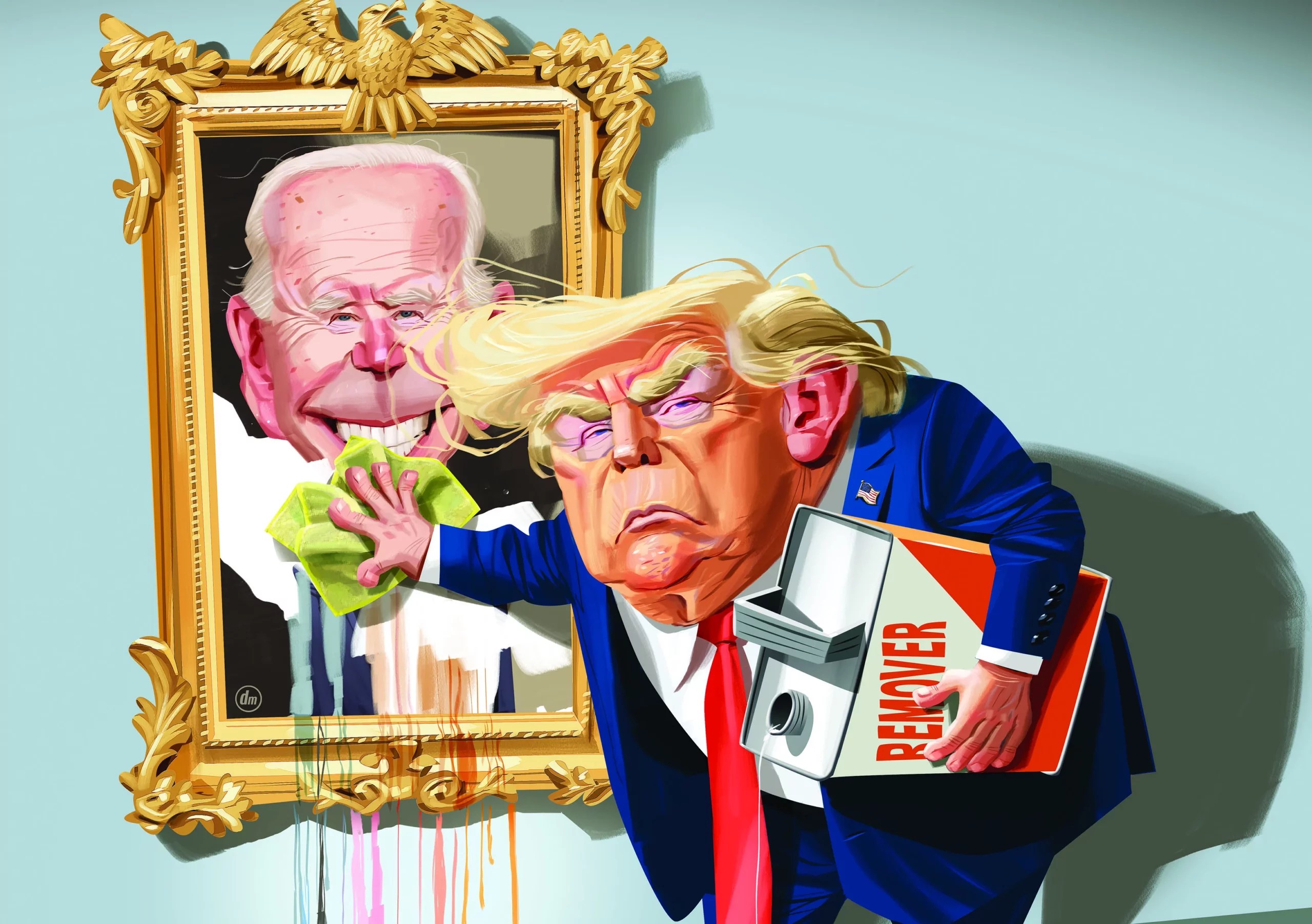Trump’s long purge: The president is trying to undo the four years he was gone