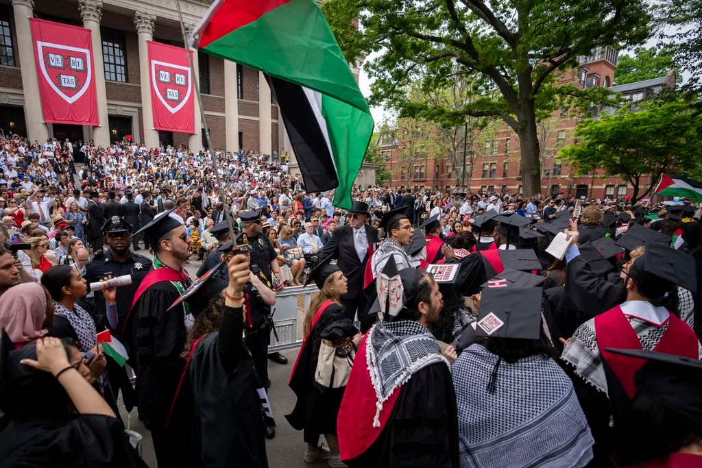 Trump administration targeting $9 billion in Harvard funding over ‘antisemitic discrimination’