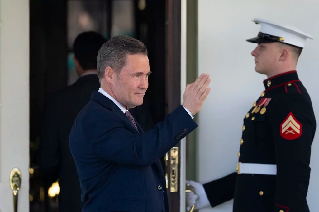 Trump says Waltz doesn’t need to ‘apologize’ for Signal group chat scandal