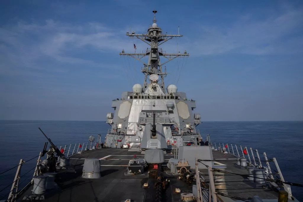 DOD sending another guided-missile destroyer to US-Mexico border