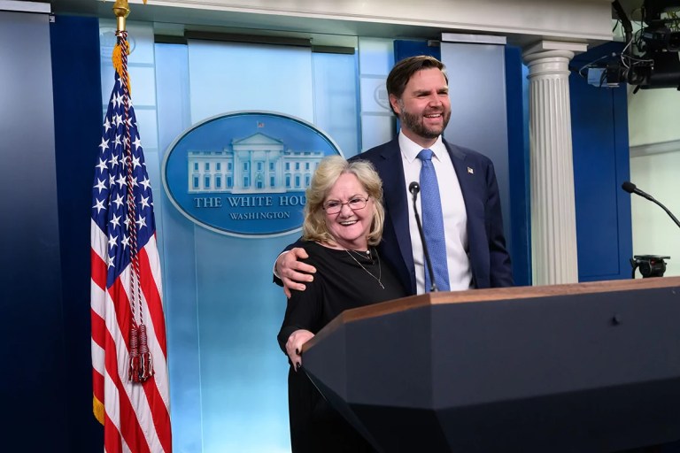 JD Vance fulfills promise to celebrate his mother’s 10-year sobriety at White House