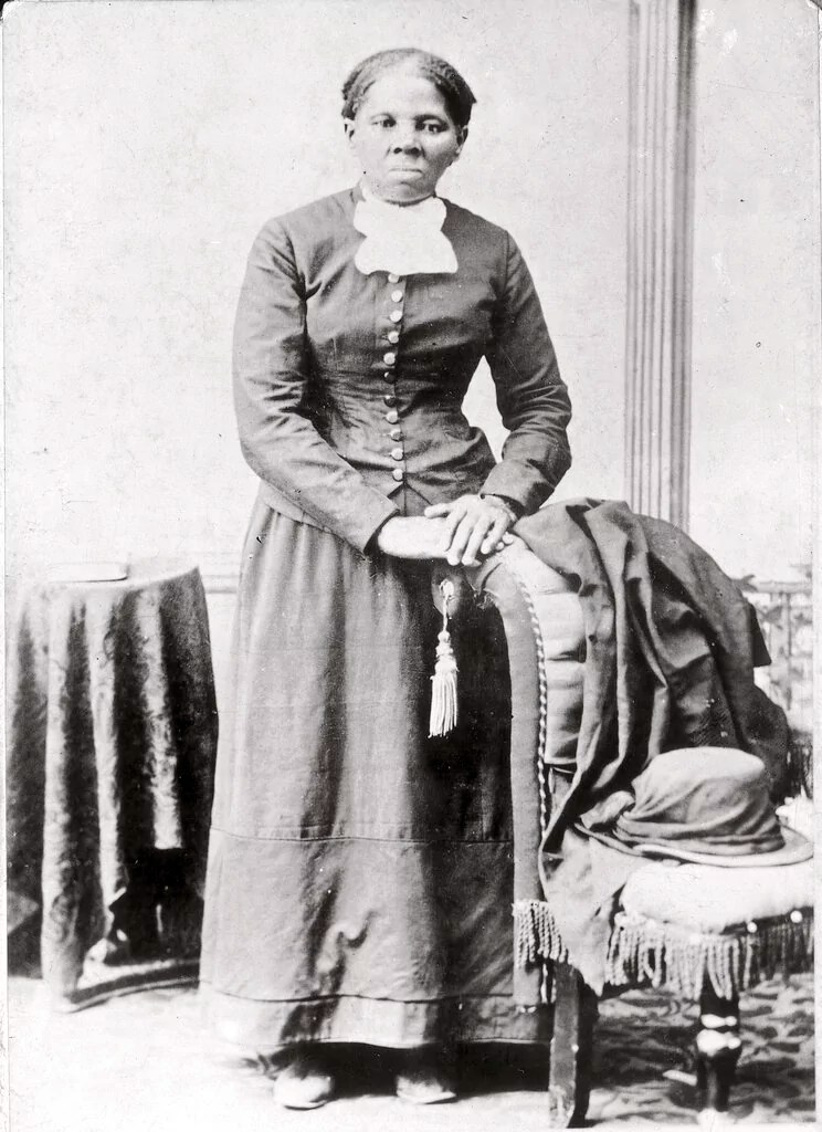 This 1860-75 photo made available by the Library of Congress shows Harriet Tubman