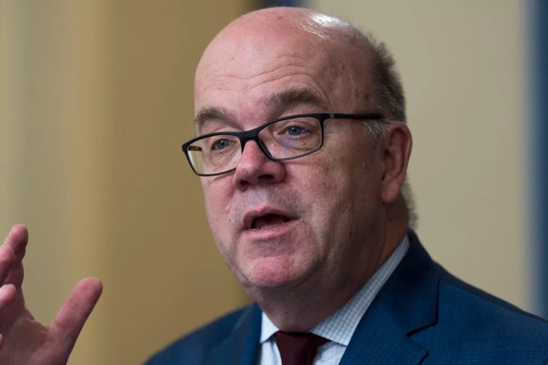 U.S. Rep. Jim McGovern, D-Mass., addresses colleagues at the Capitol in Washington, June 11, 2024.