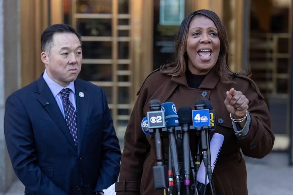 Letitia James subject of ethics complaint to New York state courts after criminal referral