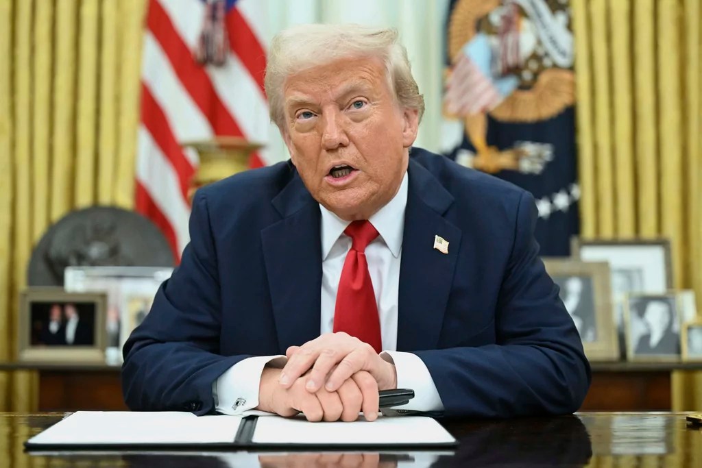 Left-wing groups sue Trump over citizenship voting requirement
