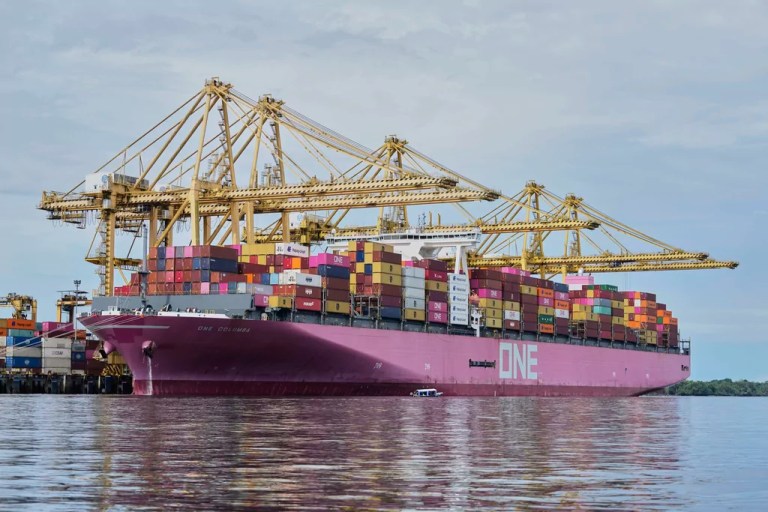 UN sets carbon tax on shipping in defiance of Trump threat