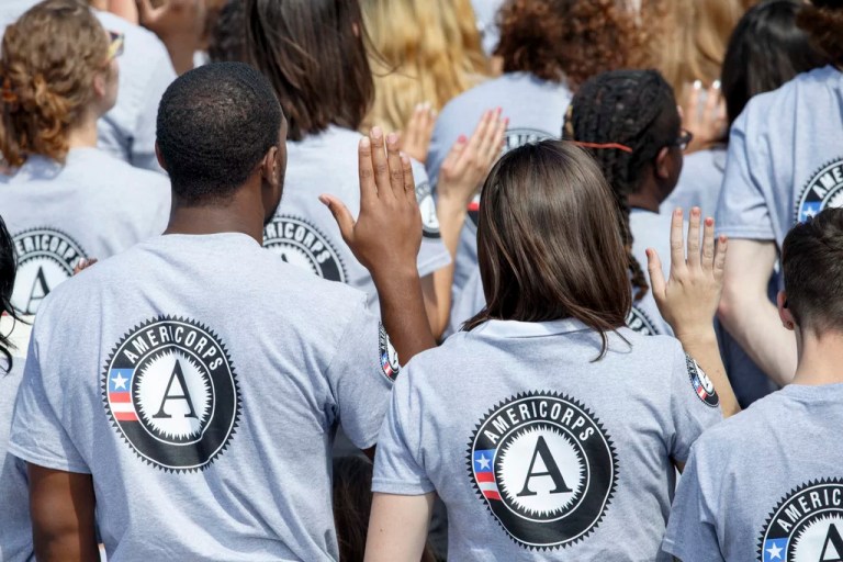 AmeriCorps national service program
