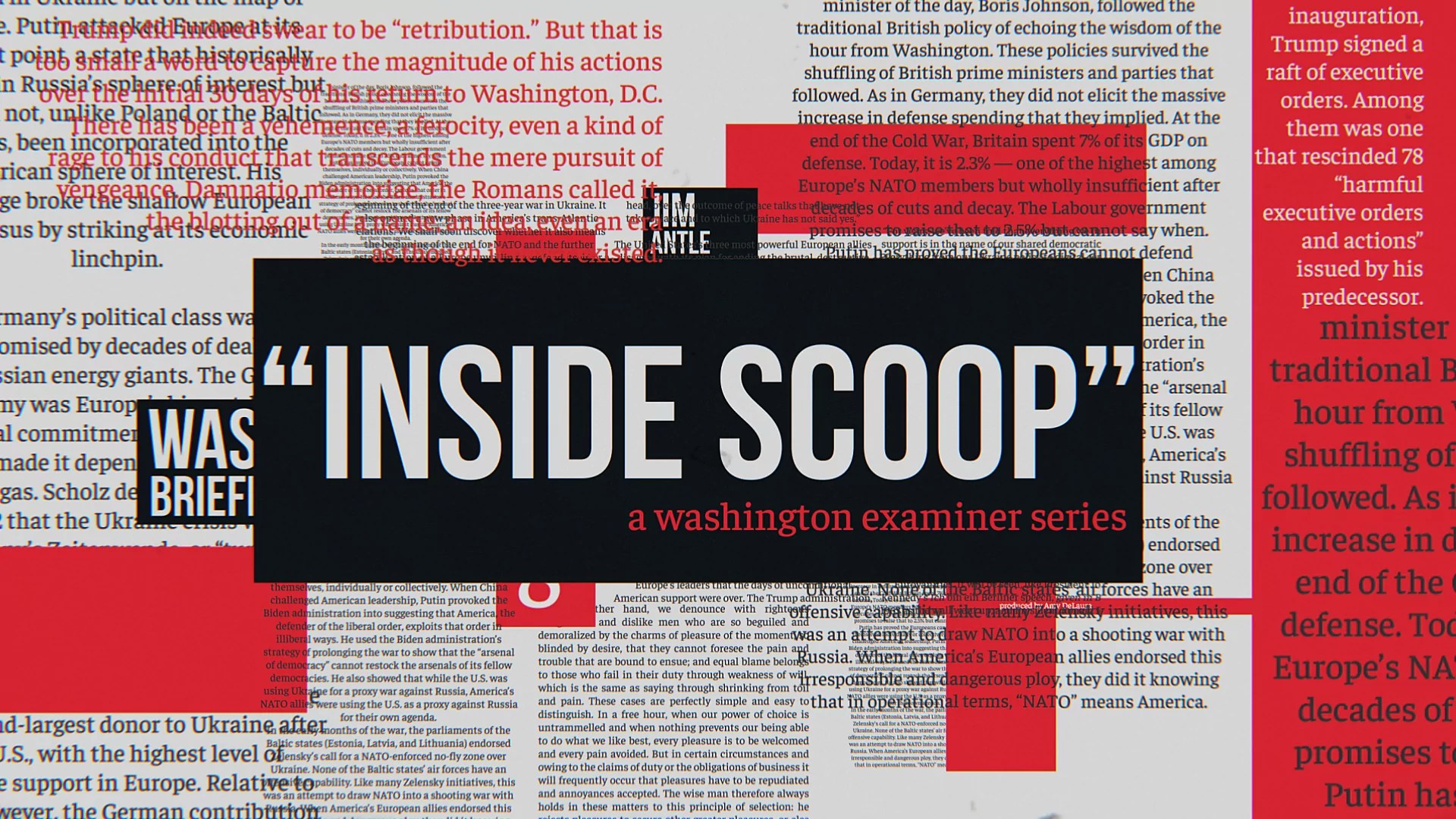 Inside Scoop: Market mayhem, making babies, and sportsman in chief