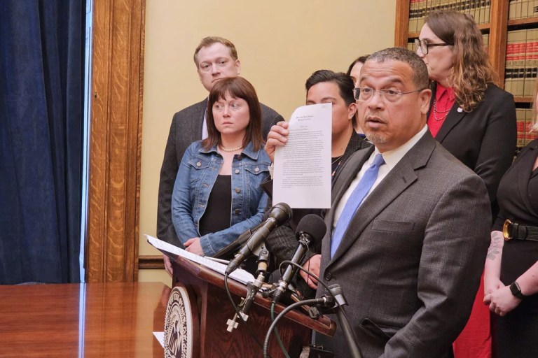 Democratic Minnesota Attorney General Keith Ellison