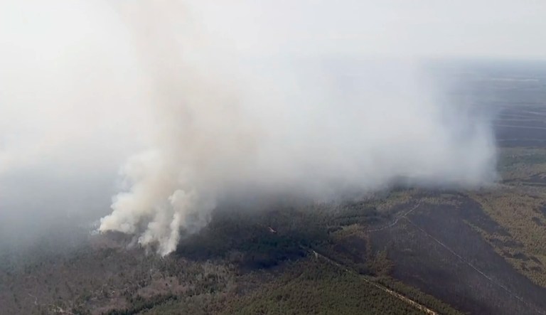 Man charged with arson for starting New Jersey wildfires