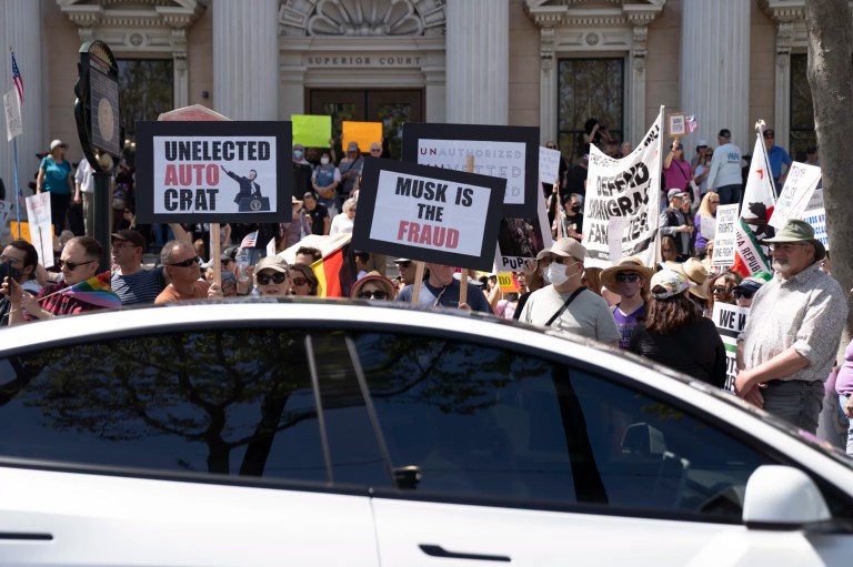 Tesla protesters are oblivious to ‘dangerous’ vandalism: Joe Concha