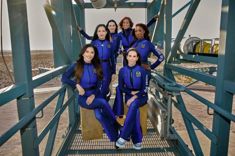 WATCH LIVE: Blue Origin launches all-female mission featuring Katy Perry, Lauren Sanchez, and others
