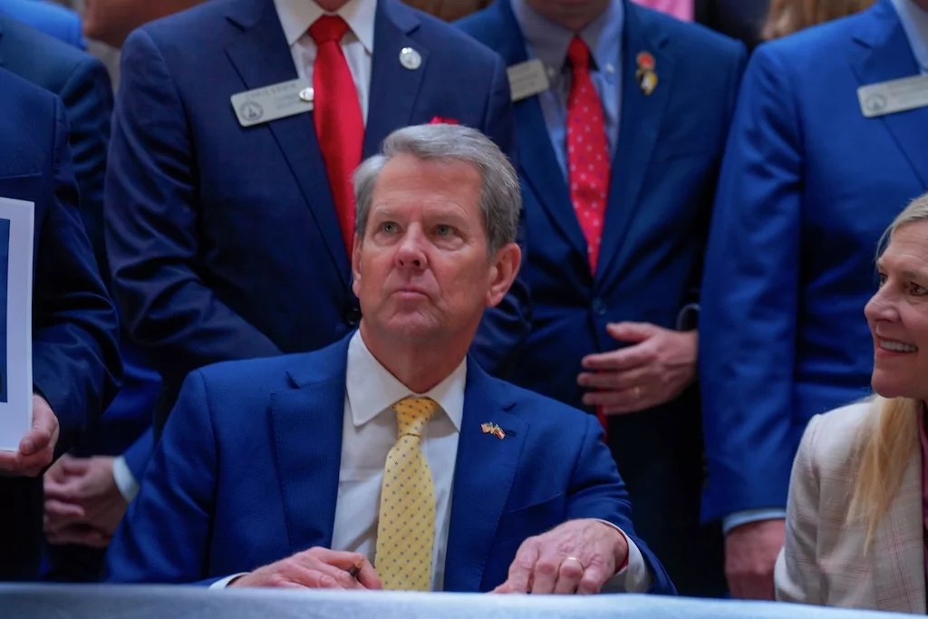 Brian Kemp signs school safety bill into law after lawmakers dropped controversial database