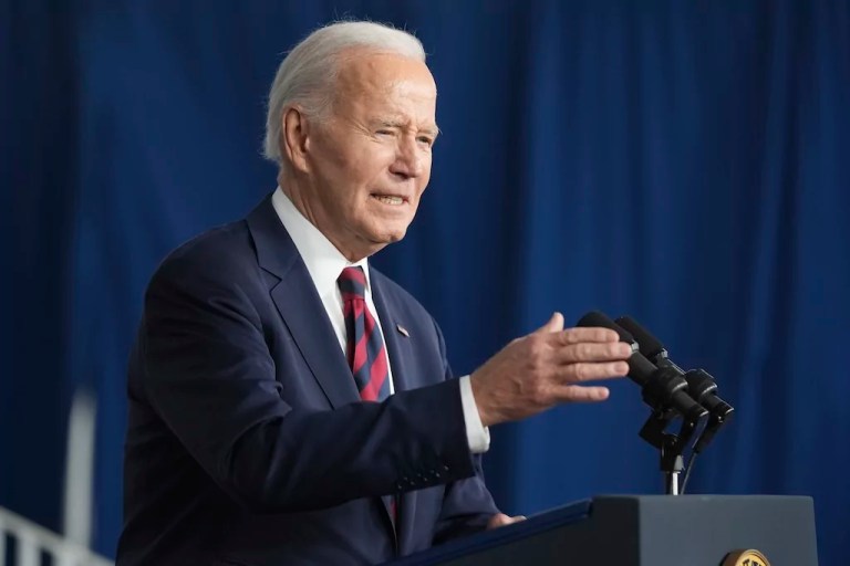 Biden reemerges for Social Security-focused speech as Trump popularity dips