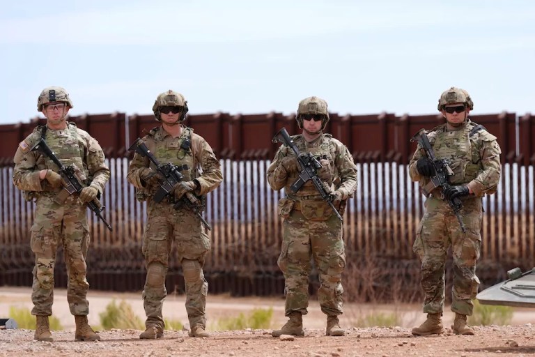Trump authorizes military to occupy federal land along southern border