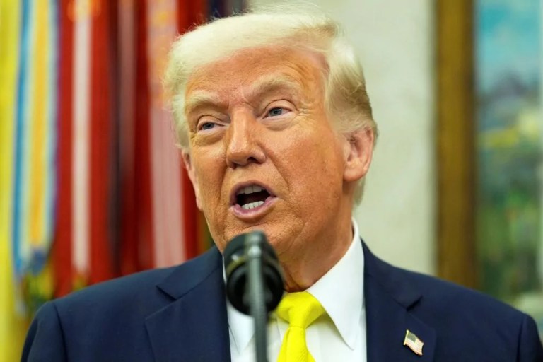 Trump attacks ‘Radical Lunatic’ Democrats for distorting Abrego Garcia’s background