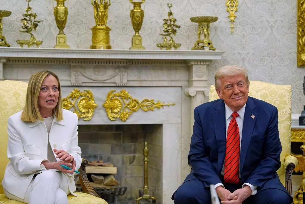Trump and Meloni voice optimism on US-EU trade deal during White House meetings