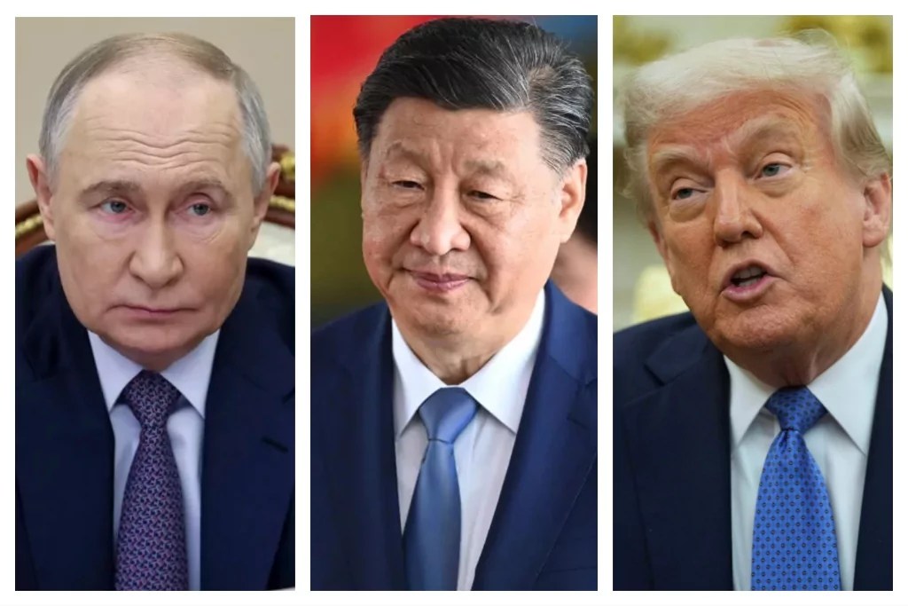 Trump is tough on strong Xi, but he’s weak on weaker Putin