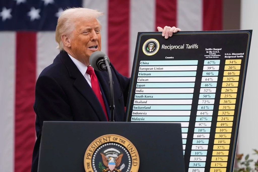 Liberation Day: Trump unveils reciprocal tariffs, says US will no longer be ‘raped’ by trading partners
