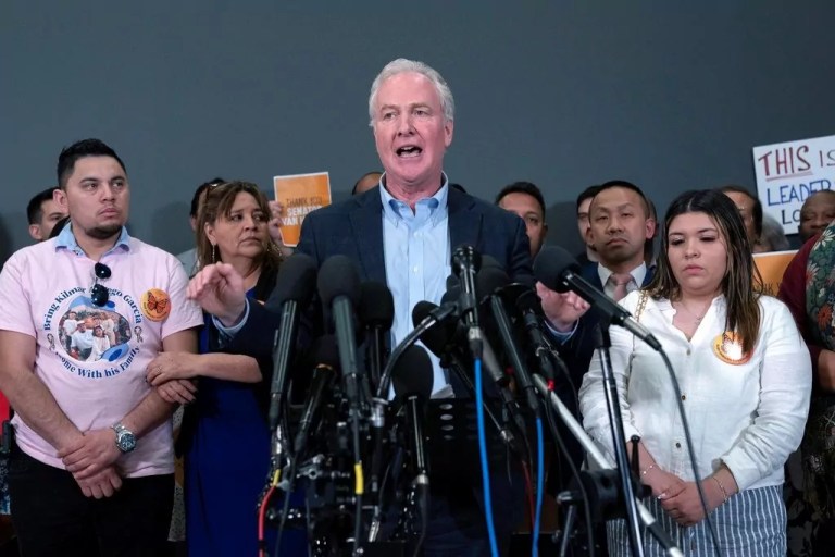 Democrat who didn’t support Laken Riley Act visits criminal immigrants in El Salvador