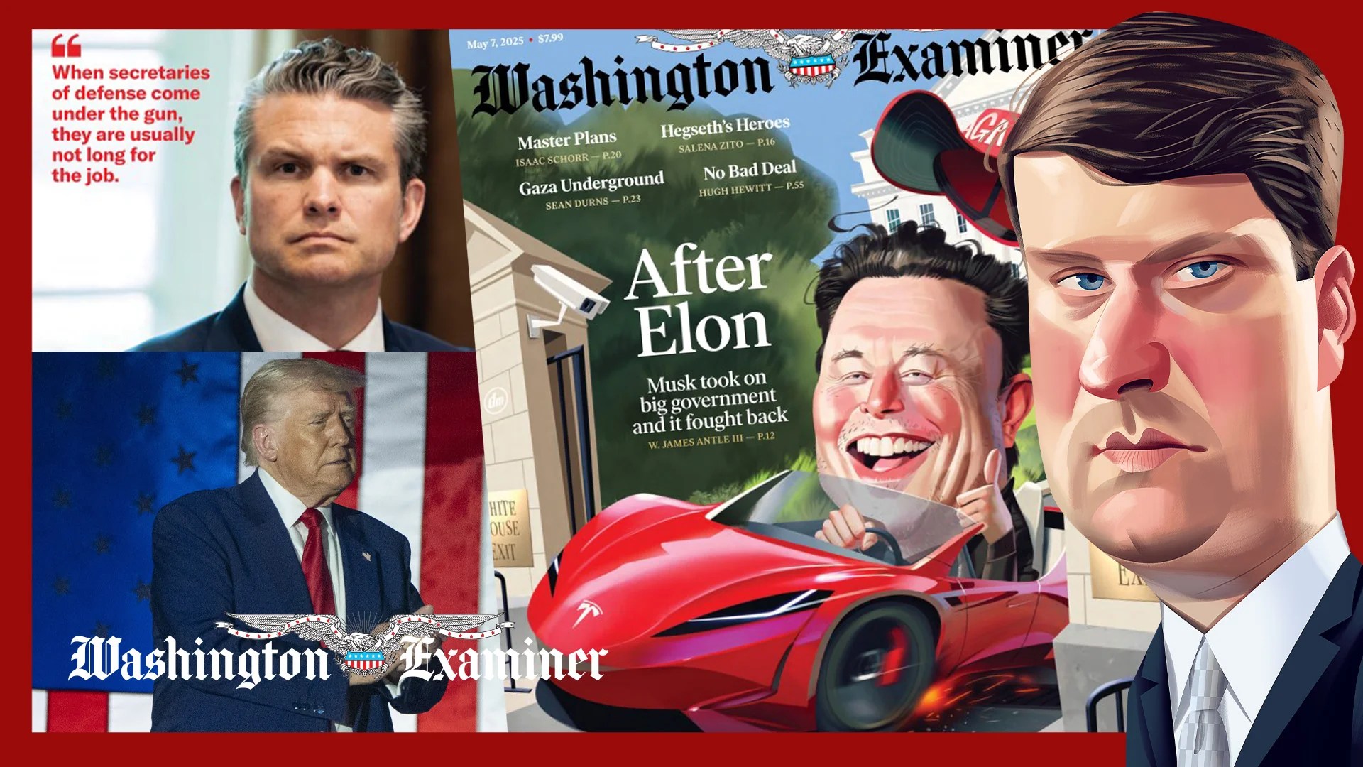 Inside Scoop: Elon’s exit, Pete’s Pentagon problems, and after 100 days can Trump still blame Biden?