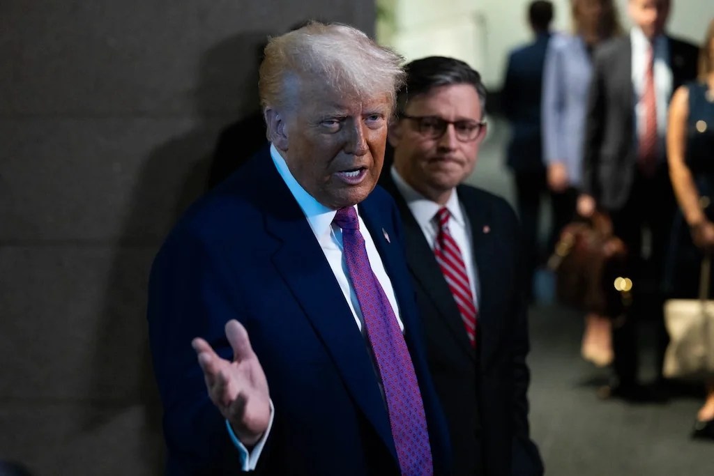 Trump tells House GOP, ‘Don’t f*** around with Medicaid’