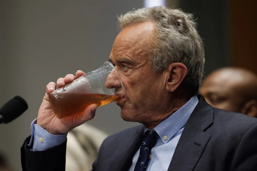 HHS Secretary Robert F. Kennedy Jr. testifying before the Senate Health, Education, Labor, and Pensions Committee on Wednesday, May 14, 2025 (Graeme Jennings, Washington Examiner).