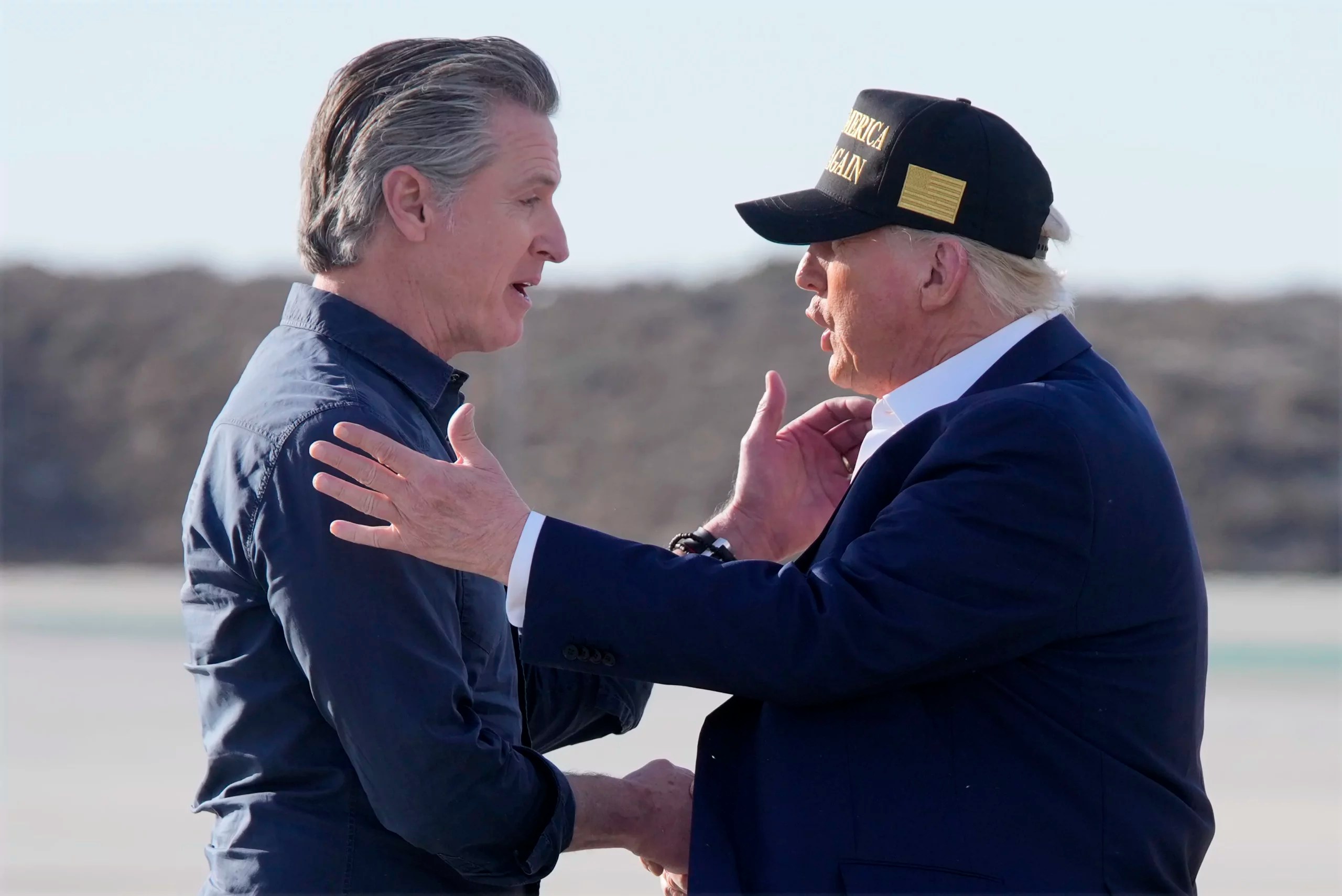 Trump lets Newsom off the hook for wrecking Hollywood
