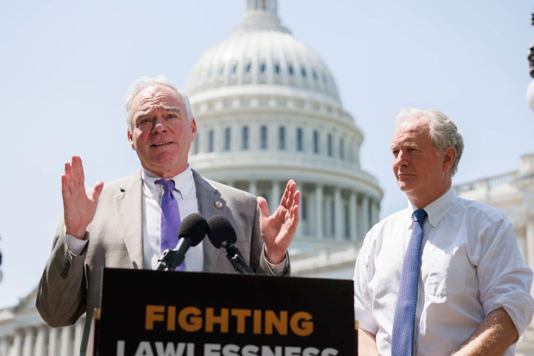 Senate Democrats champion Abrego Garcia despite new domestic abuse claims 