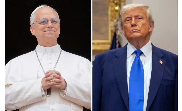Trump ‘would like’ to discuss immigration with ‘surprise choice’ Pope Leo