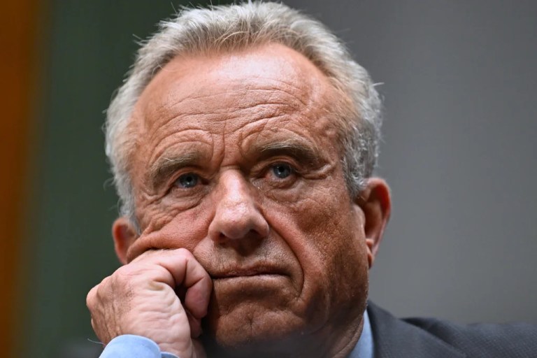 Secretary of Health and Human Services Robert F. Kennedy Jr. appears before a Senate committee on Health, Education, Labor and Pensions hearing at the U.S. Capitol on Wednesday, May 14, 2025, in Washington.