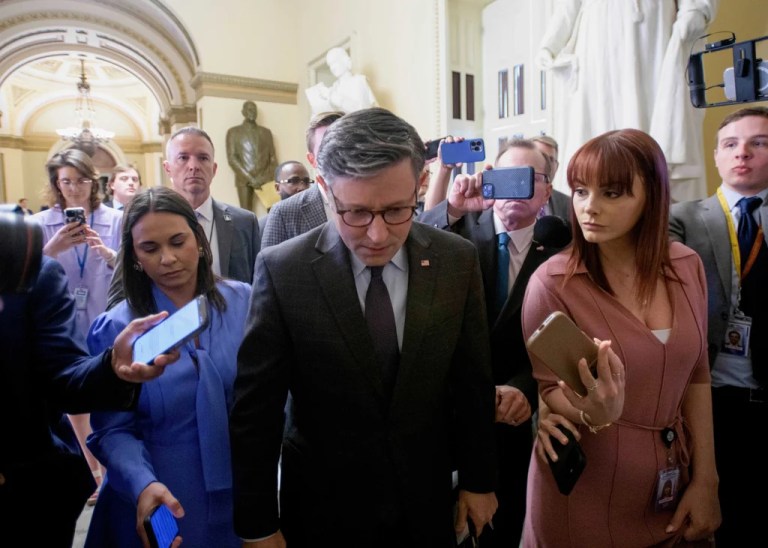 Mike Johnson brings in Trump for final push on ‘big, beautiful bill’