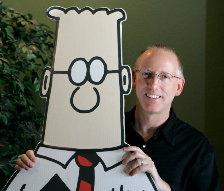 Trump calls Dilbert creator Scott Adams after prostate cancer diagnosis